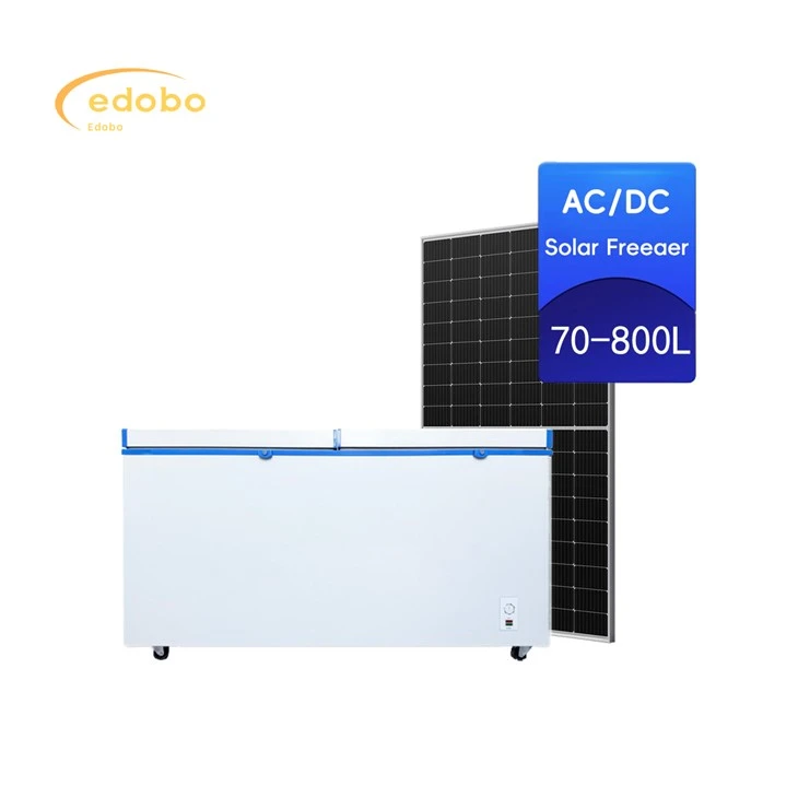 Εξοικονόμηση ενέργειας AC/DC Solar Deep Freezer Ψυγείο για Οικιακή Χρήση