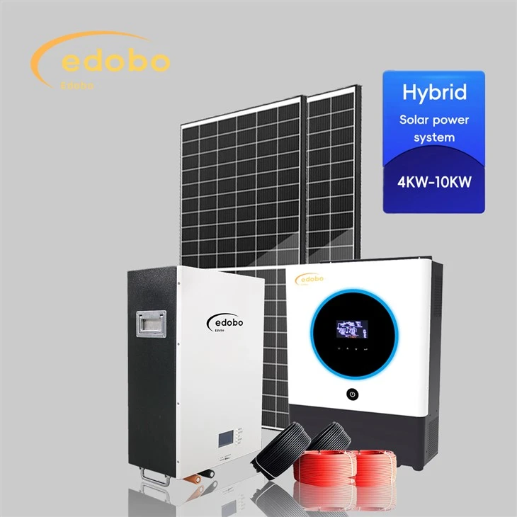 Υβριδικό ηλιακό σύστημα ισχύος 6 kw
