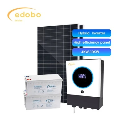 Υβριδικός μετατροπέας 4kw 10kw με φόρτιση ηλιακής μπαταρίας