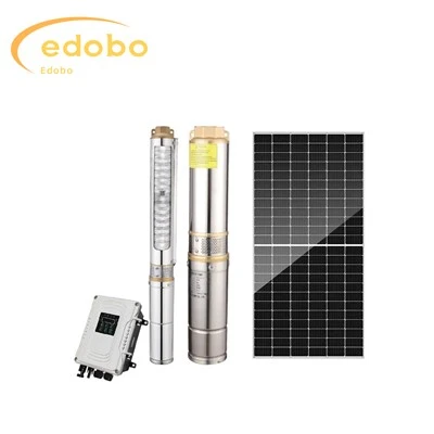 EDOBO SOLAR Deep Well Solar Water Pump για αγρόκτημα
