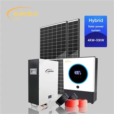 Υβριδικό ηλιακό σύστημα ισχύος 6 kw